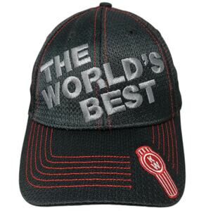 Kenworth Baseball Cap Black One Size The World's Best Red Contrast Stitching Hat